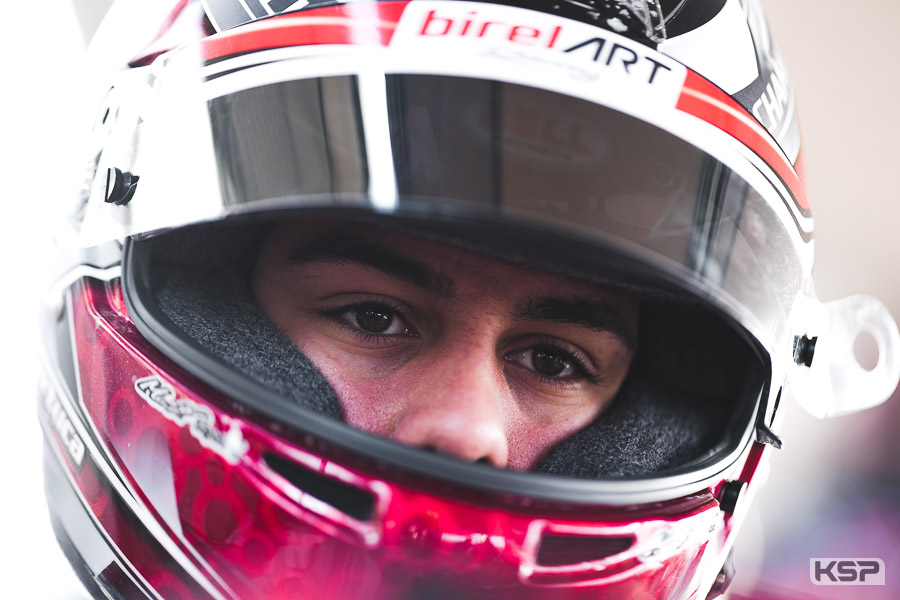 Bertuca, leader of the Lonato KZ2 heats