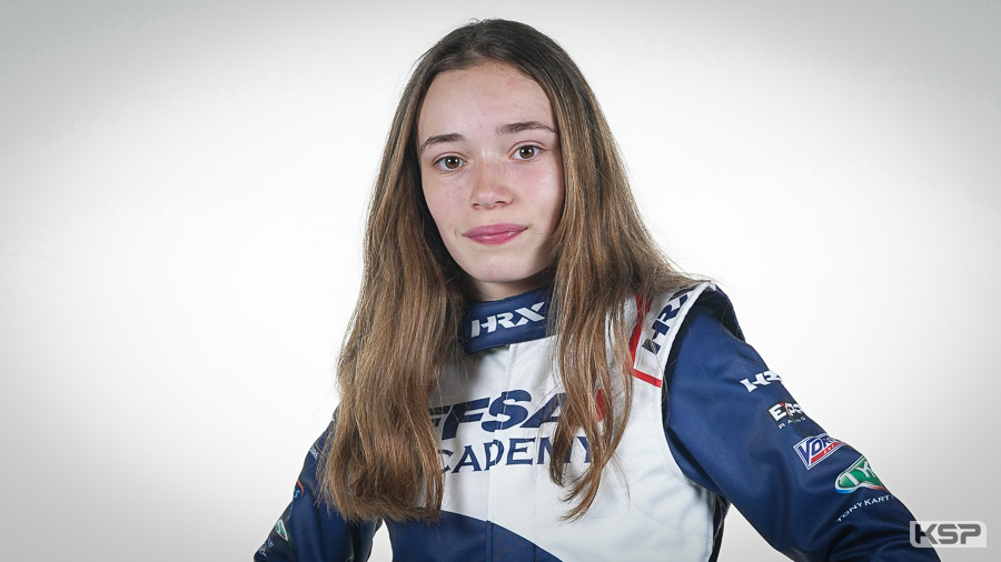 Lisa Billard intègre l’Équipe de France FFSA Espoirs Karting 2023