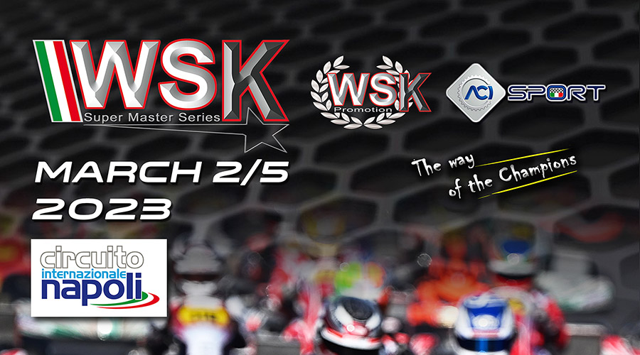 3e épreuve de la WSK Super Master Series à Sarno