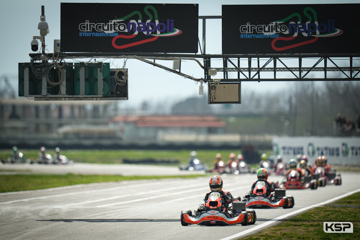 Denner and Palomba win the KZ2 Prefinals in Sarno