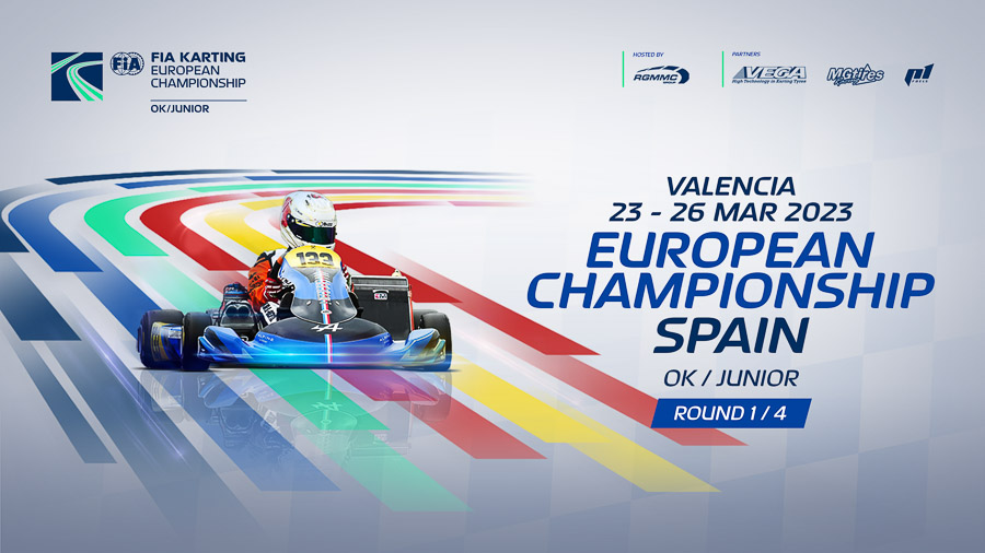 Record entry for the FIA Karting season opener in Spain