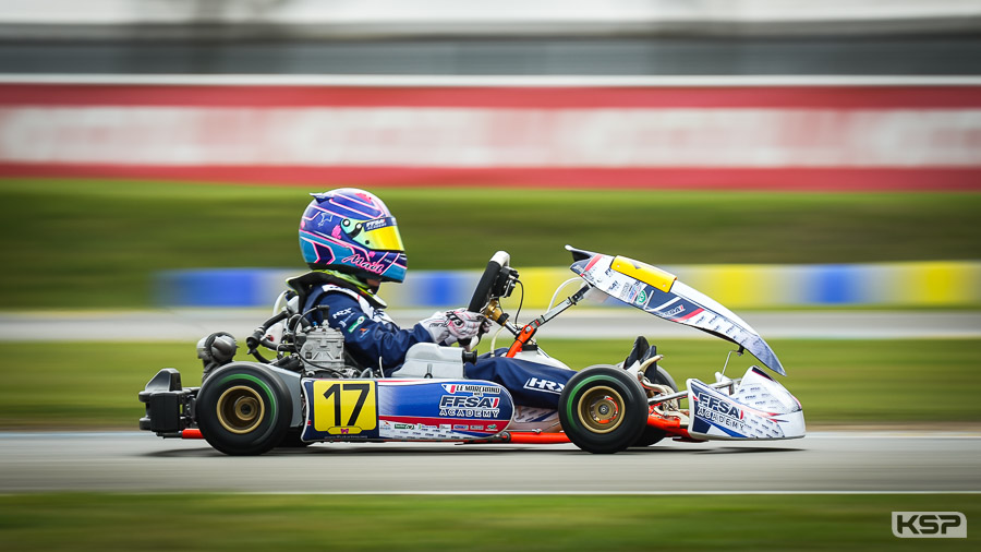 Maël Le Marchand, plus jeune pilote du Championnat de France Junior