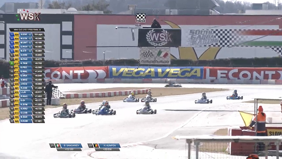 WSK Open Series : Live stream Lonato