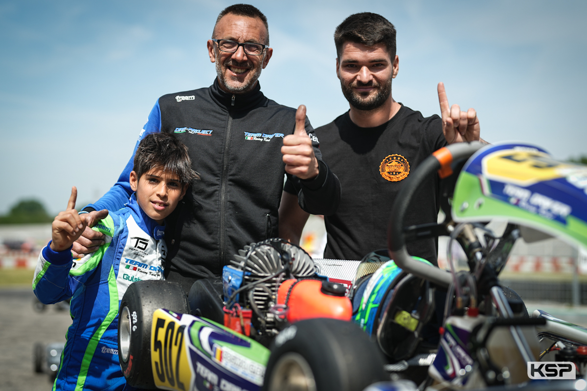 Second pole position for the Cosma Cristofor family with Bogdan in Mini