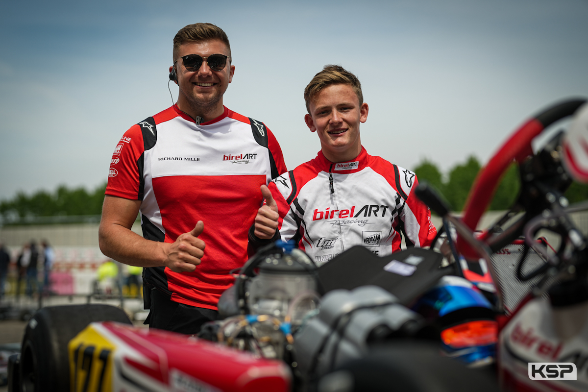 WSK Super Master: Slater leads KZ2 Qualifying