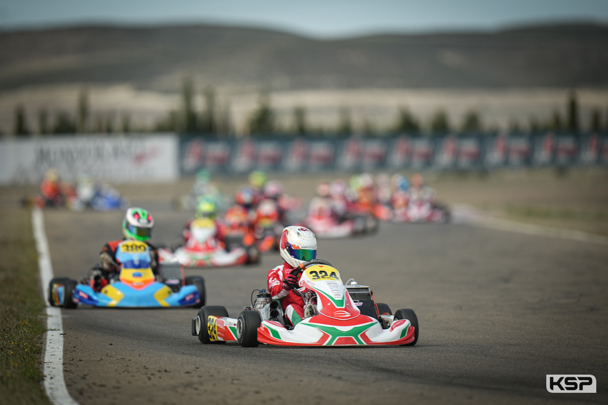 KZ2 Super Heats: Nakamura-Berta and Vasile win in Zuera