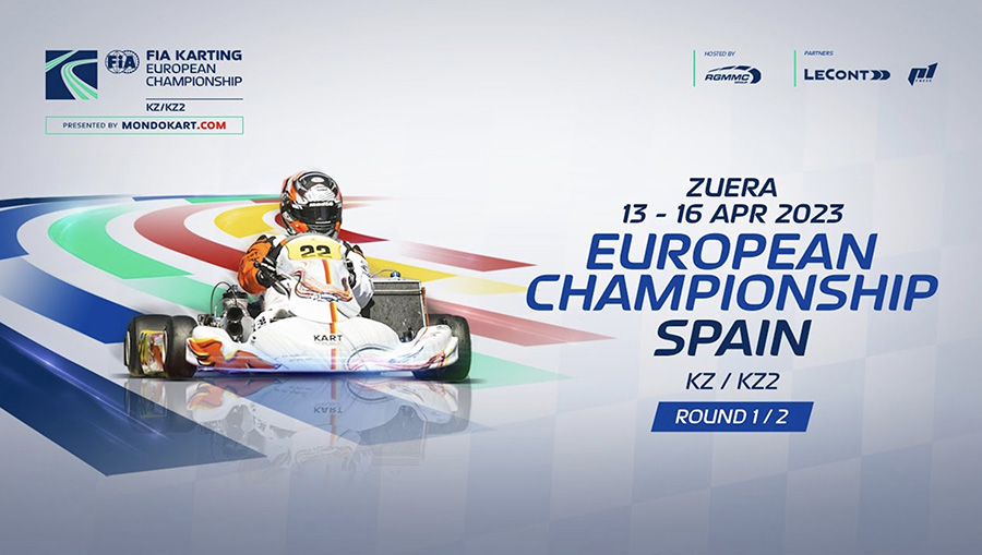 Live Streaming FIA Karting European Championship KZ / KZ2 Round 1 Zuera / Saturday