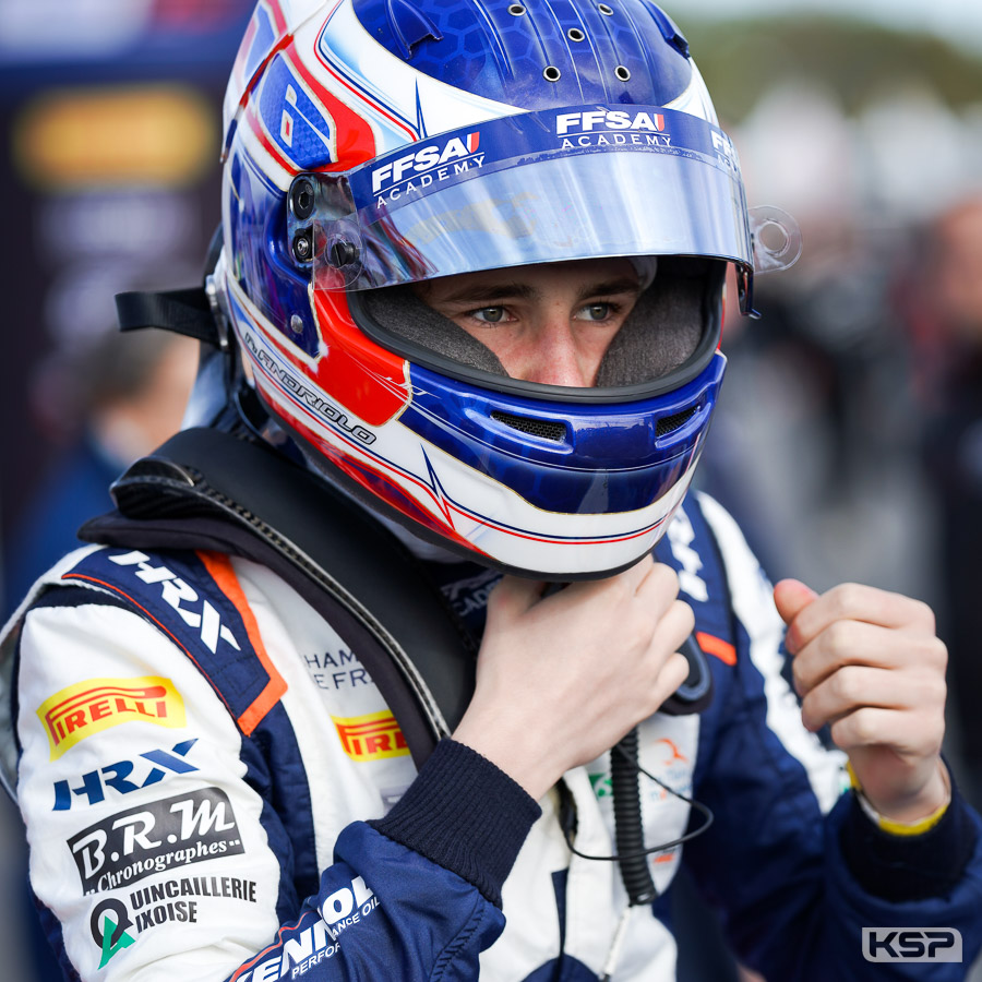 Romain Andriolo déjà sur le podium en ouverture de la F4 à Nogaro