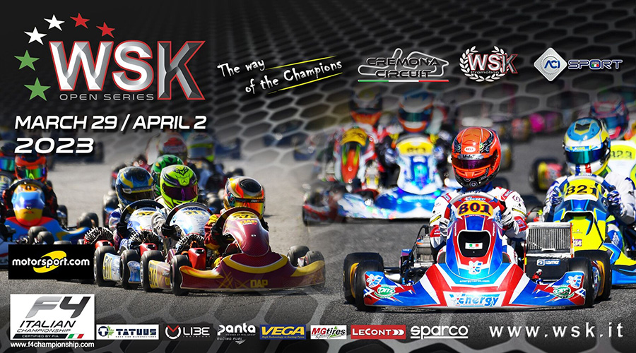 Live Stream 2023 WSK Open Series Round Cremona