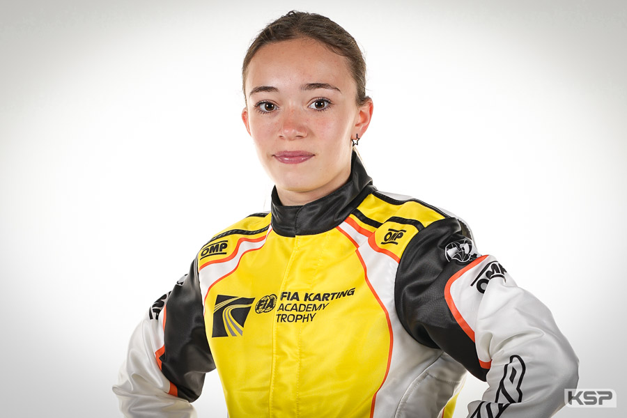 Lisa Billard commence dans le top 5 du Trophée Académie FIA Karting