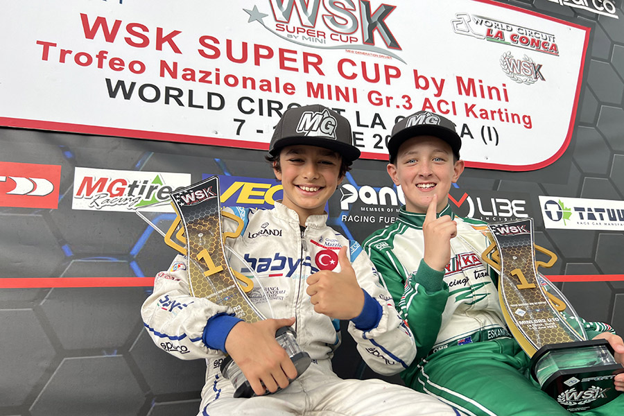 Zulfikari and Eskandari-Marandi win the WSK Super Cup by MINI