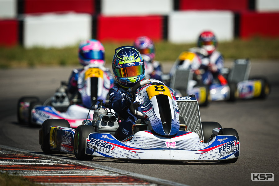 Junior Karting : Baziret remporte la 2e manche d’Anneville