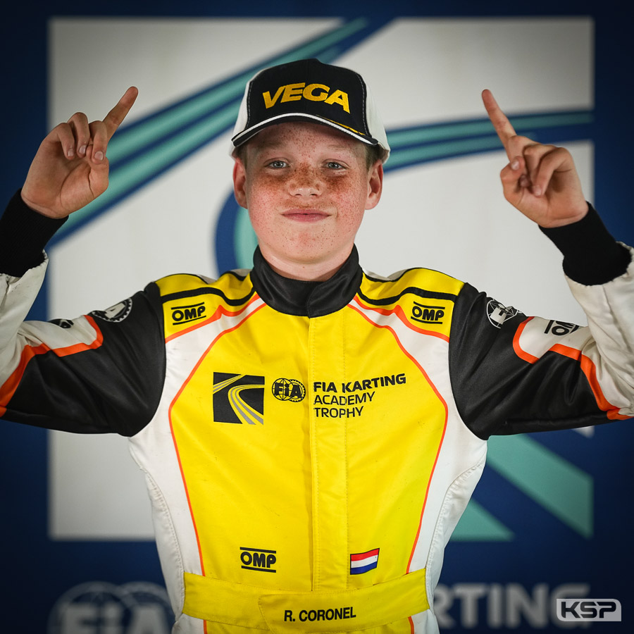 Rødby – Coronel takes Academy Trophy pole position