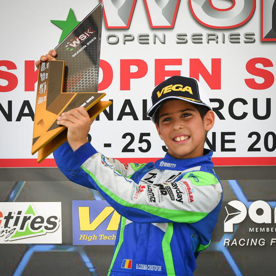 Bogdan Cosma Cristofor est le nouveau Champion de la WSK Open Series !