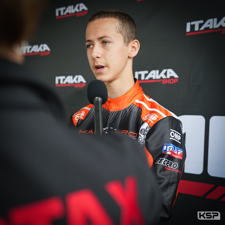 Junior Max Qualifying: two French drivers in the lead with Dussol and Karras