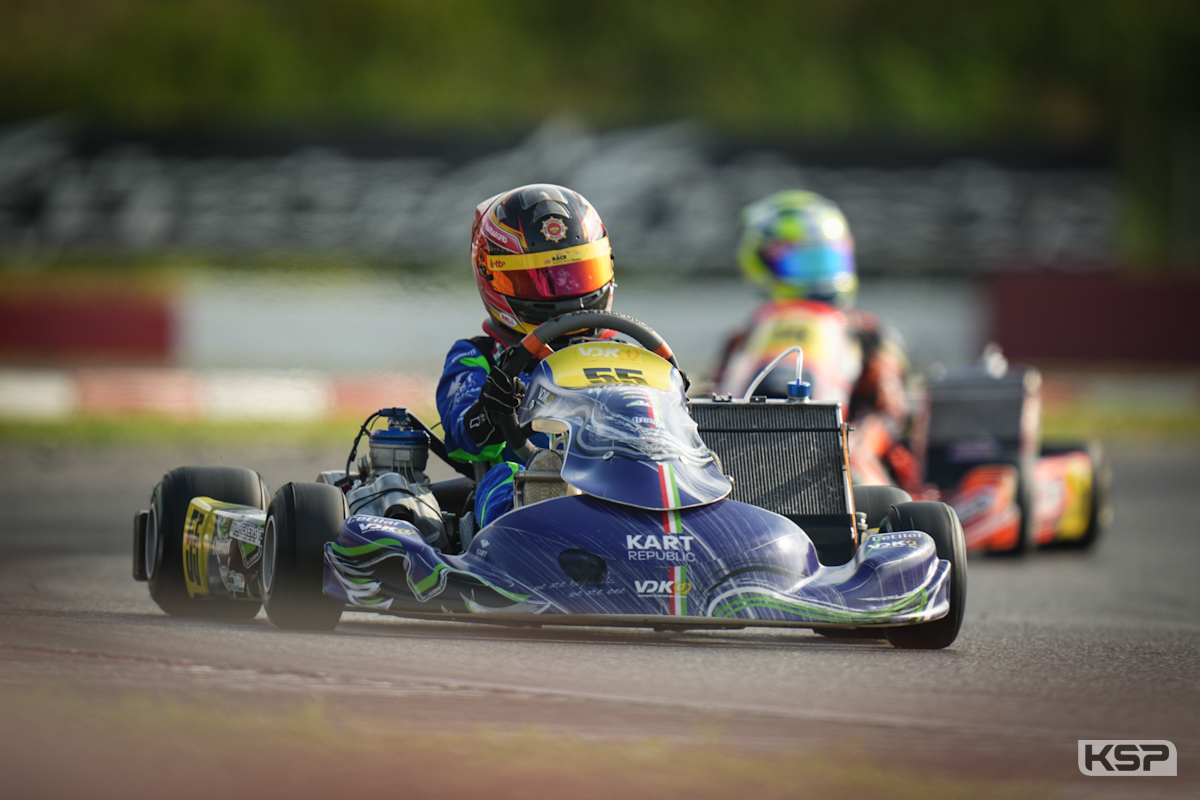 Ramaekers and Lindblom win the OK-Junior Super Heats at Franciacorta