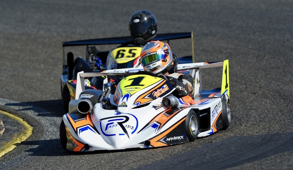 Duel épique en Superkart à Nogaro