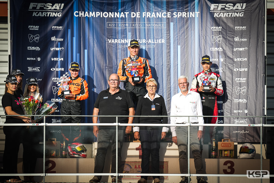 Superbe meeting FFSA Karting à Varennes