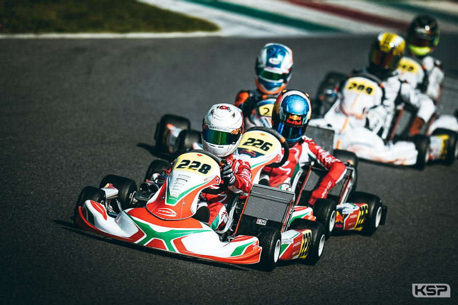 Excellent preparation at Franciacorta and three more WSK podiums!