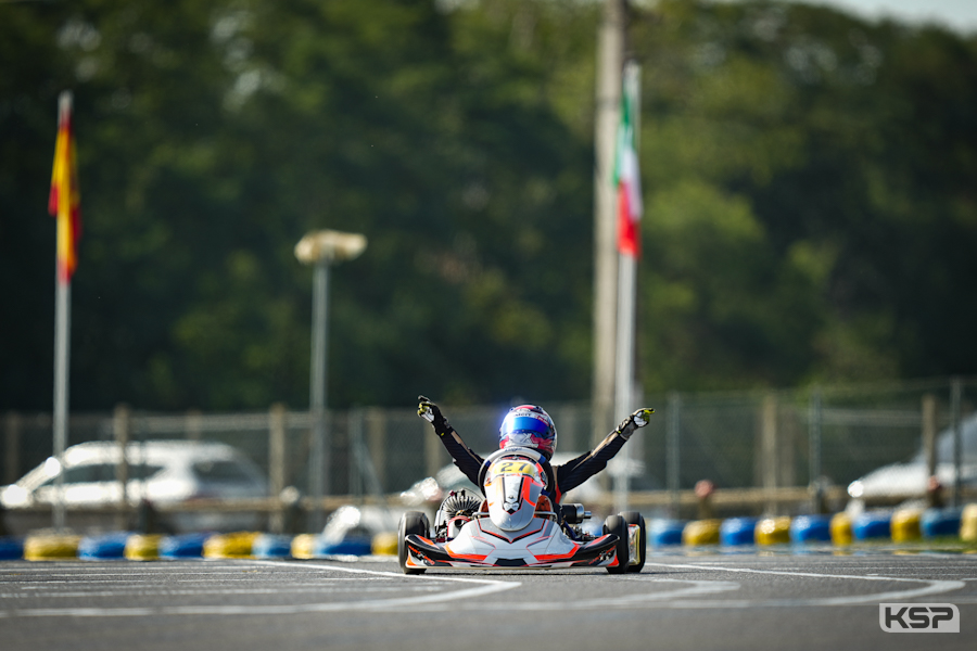 Battisti, grand vainqueur de la finale et champion Mini 60