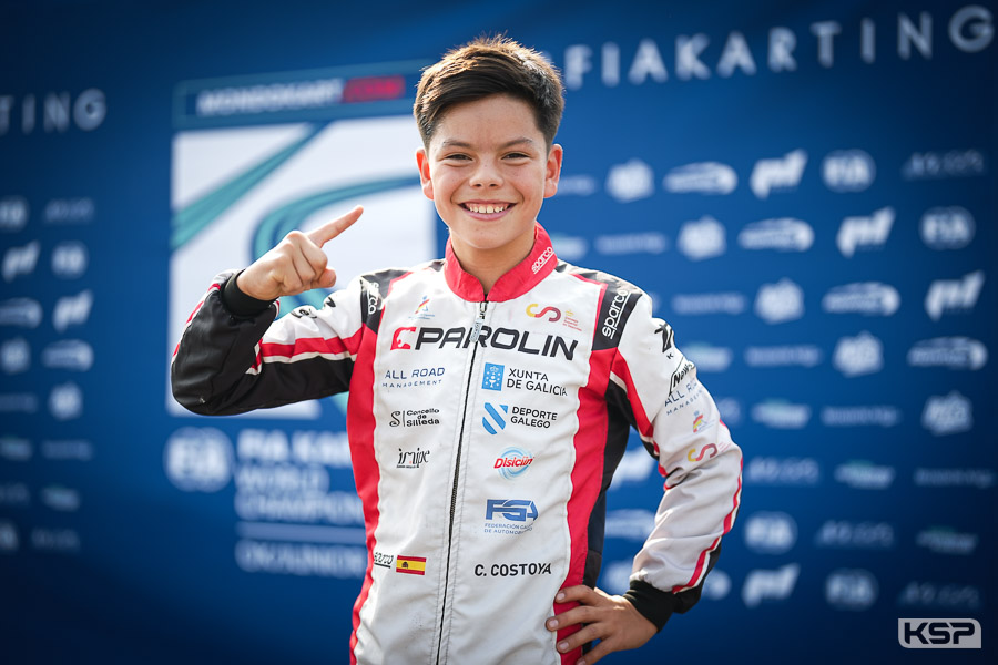 Costoya takes OK-Junior pole position at Franciacorta