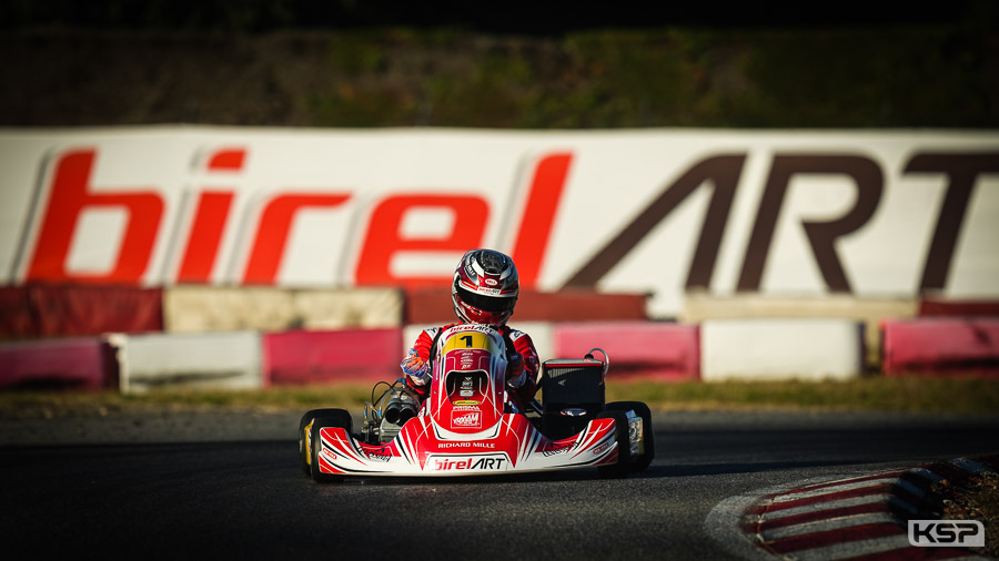 Lonato : Bertuca leader des manches KZ2