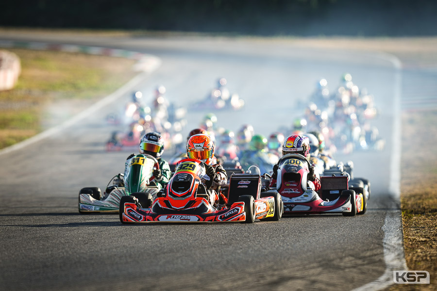 OK-Junior: turbulent heats behind van Langendonck