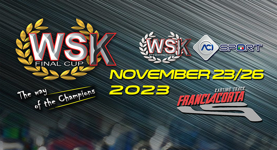 Franciacorta, deuxième et dernière manche de la WSK Final Cup, du 22 au 26 novembre