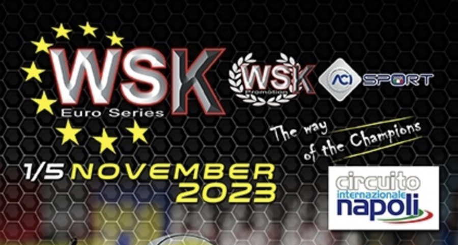 The second round of WSK Euro Series in Sarno