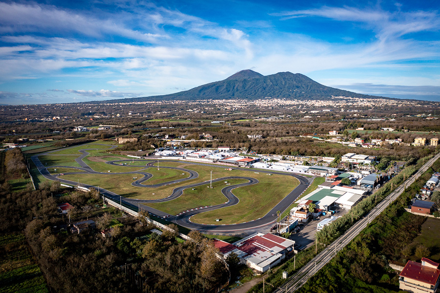 The protagonists of qualifying of WSK Euro Series in Sarno