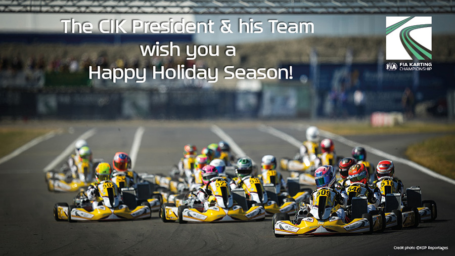 FIA Karting Season’s Greetings