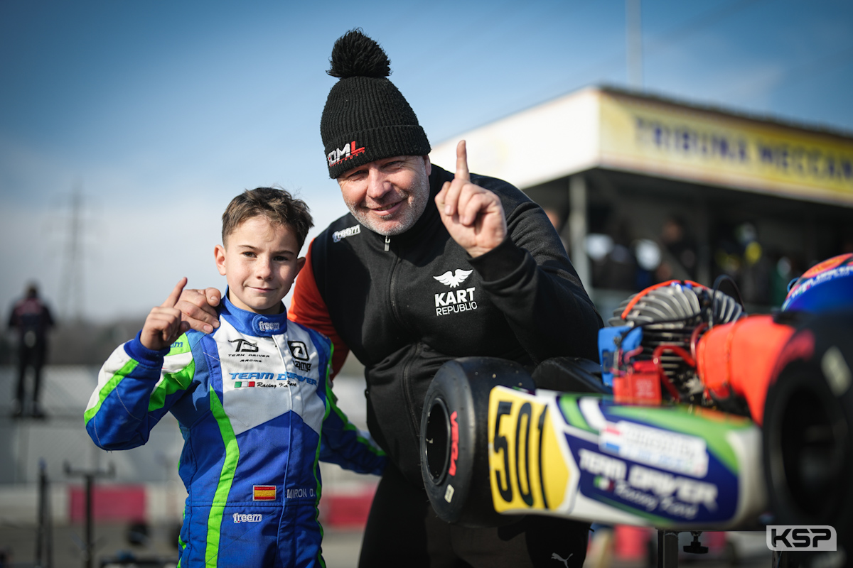 Mini : Miron Lorente leader des qualifications de la WSK Super Master