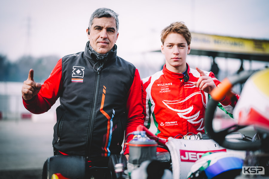 Bondarev décroche la pole position OK en WSK Super Master