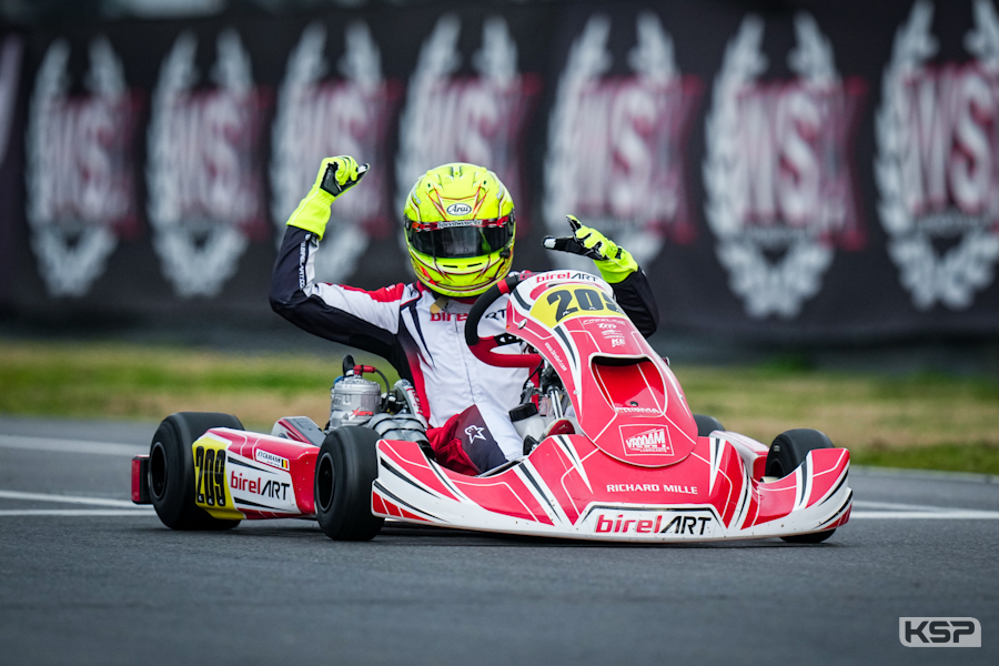 Important victory in OK for Eyckmans and Birel ART