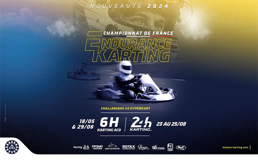 L’ACO et la FFSA dévoilent un nouveau Championnat de France FFSA Endurance Karting