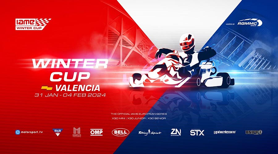 IAME Winter Cup 2024 – Valencia / Saturday live stream