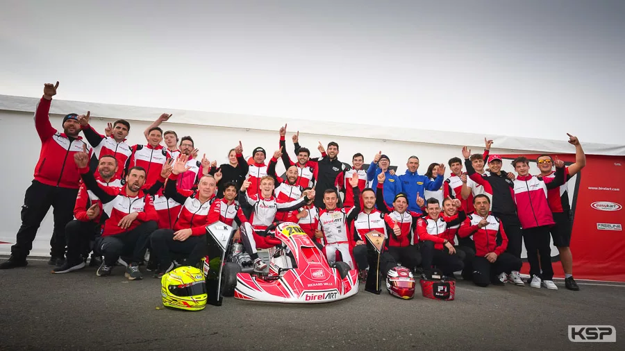 Bertuca et Eyckmans accentuent leur avance en WSK Super Master