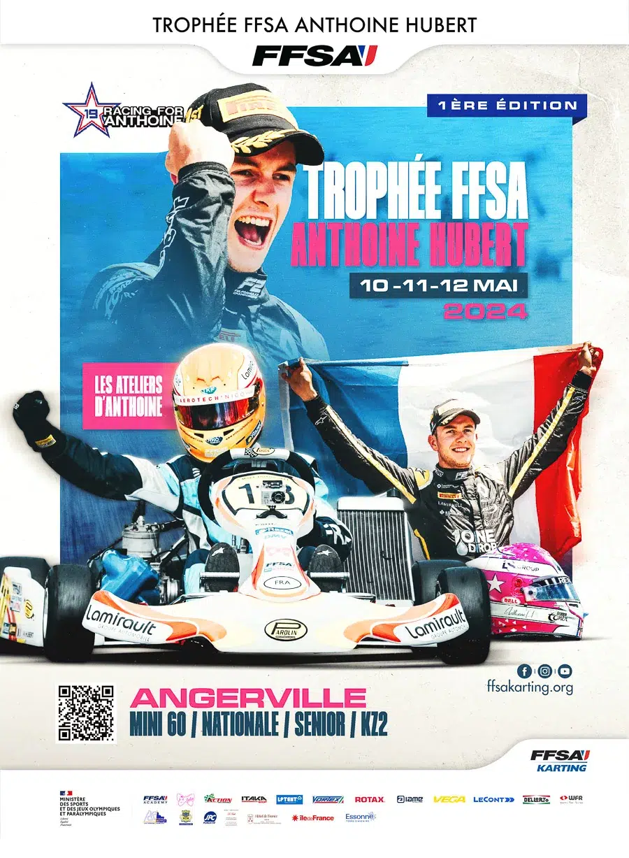 Karting – Lancement du Trophée Anthoine Hubert par la FFSA