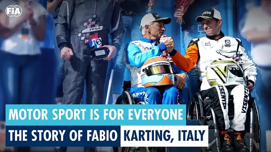 Le sport automobile est à la portée de tous – Karting – L’histoire de Fabio – La vie continue