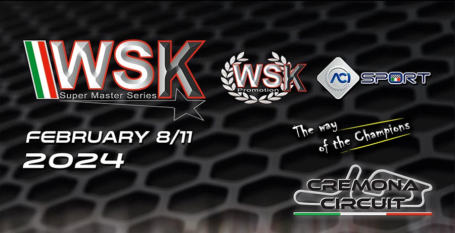 Over 300 drivers expected in Cremona for WSK Super Master Series #2