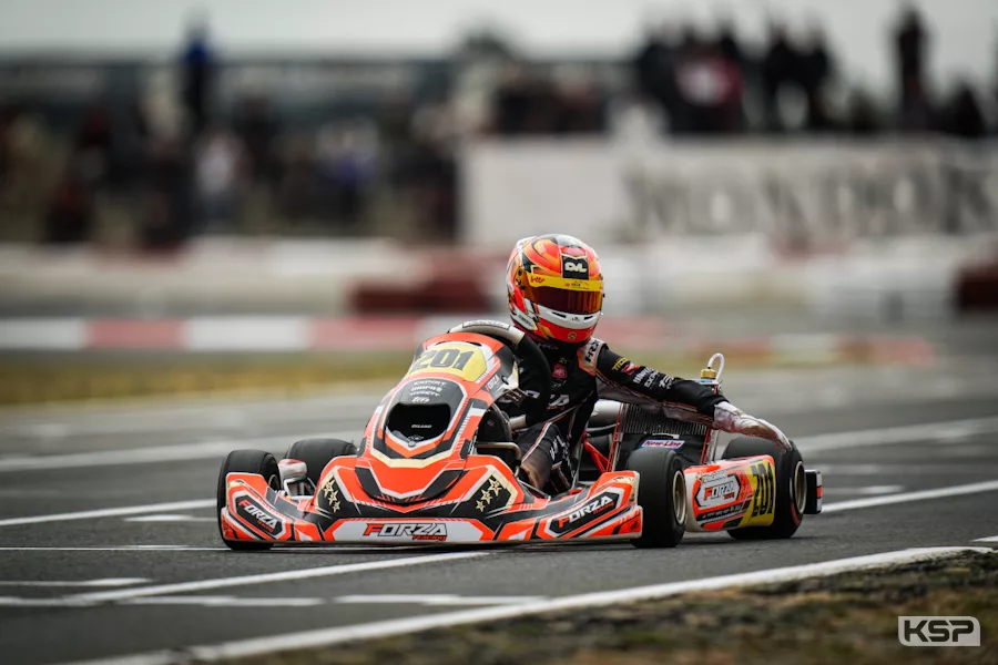 Van Langendonck wins an eventful OK-Junior Final