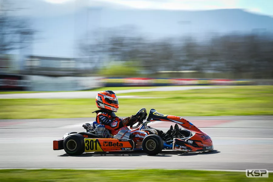 Schaufler takes the lead after the OK-Junior heats