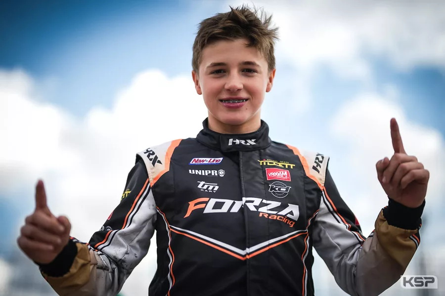 Van Langendonck décroche la pole position OK-Junior de la Champions of the Future à Valencia