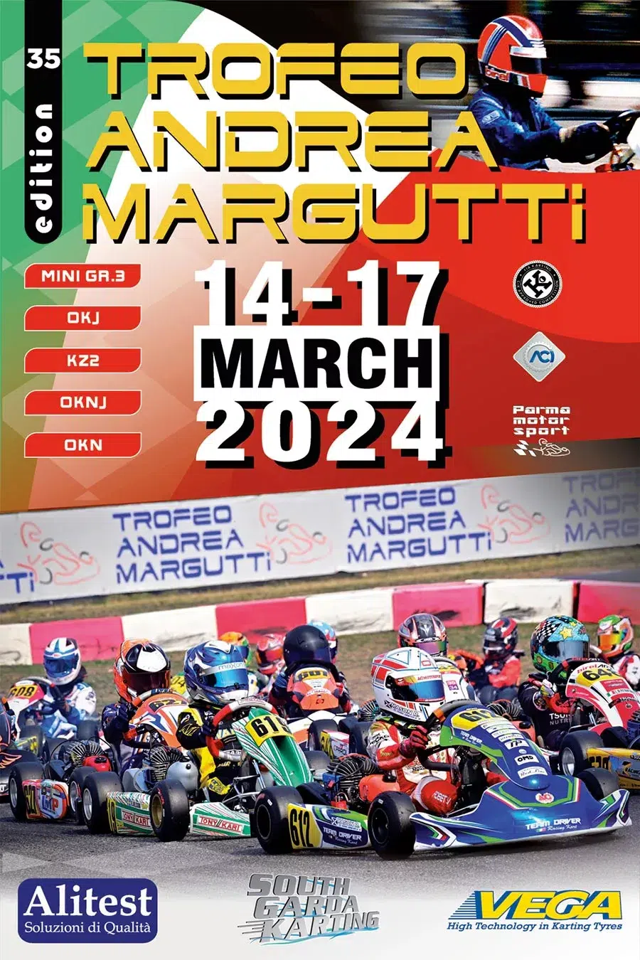 300 Drivers expected in Lonato for the 35th Andrea Margutti Trophy