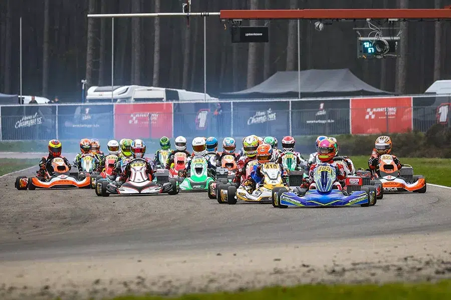 Already 200 drivers entered the round opening of the RMCET at Karting Genk