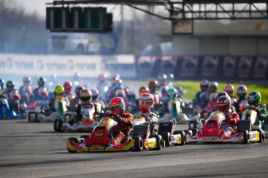 All the champions of the WSK Super Master Series!