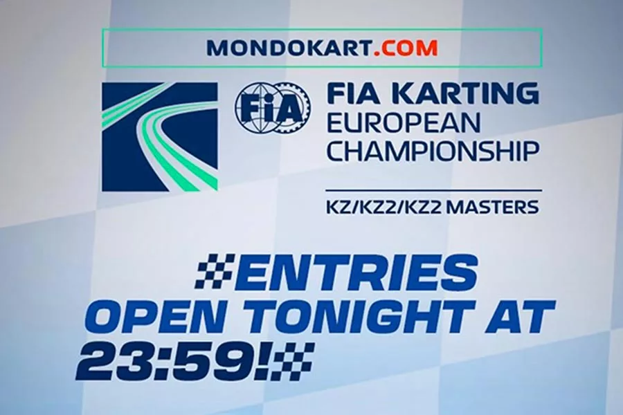 FIA Karting KZ Categories European Championship’s entries are open