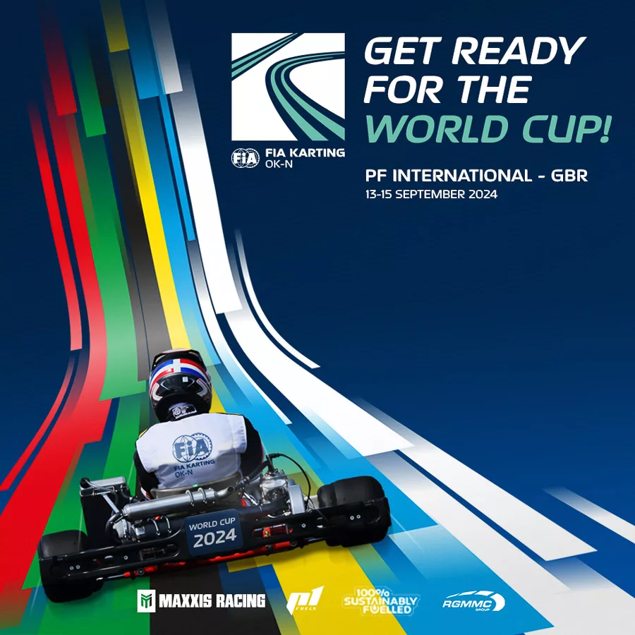 Attribution des places pour la Coupe du Monde FIA Karting OK-N 2024