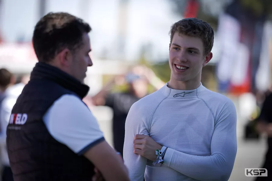 Chester Kieffer already in the top five on his F4 Academy debut