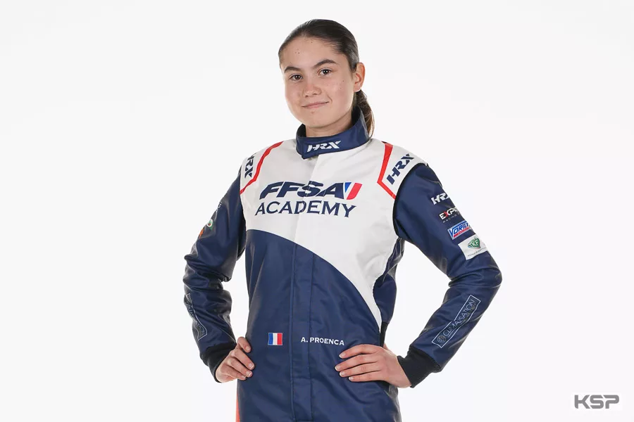 Angelina Proenca on pole at Le Mans